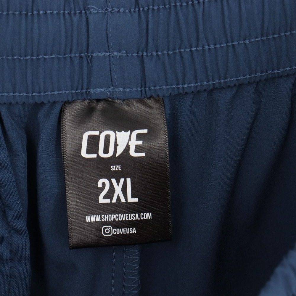 Cove Blue Joggers with White Drawstring - Picture 4 of 6
